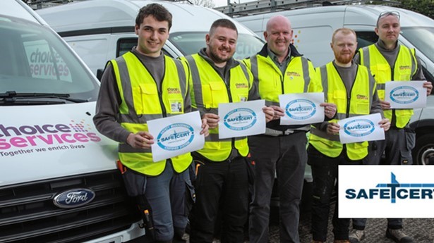Choice Services continues to improve its health and safety standards with safety certification