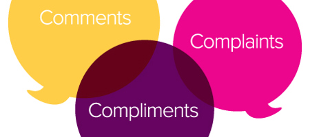 Comments, Compliments and Complaints